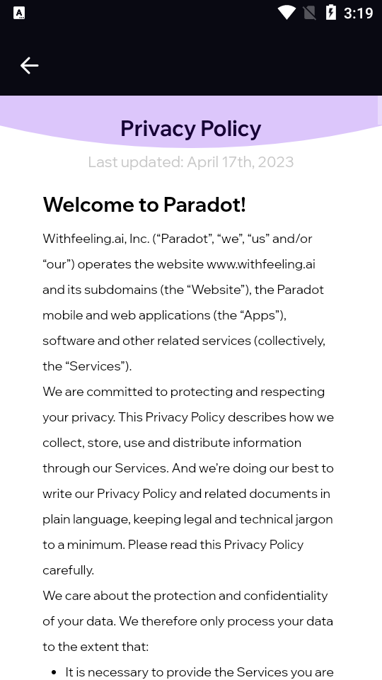 paradot安卓版下载